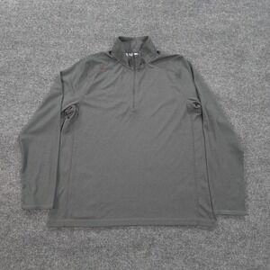 Rhone Shirt Mens XL Gray 1/4 Zip Performance Golf Pullover Gym Running Athletic